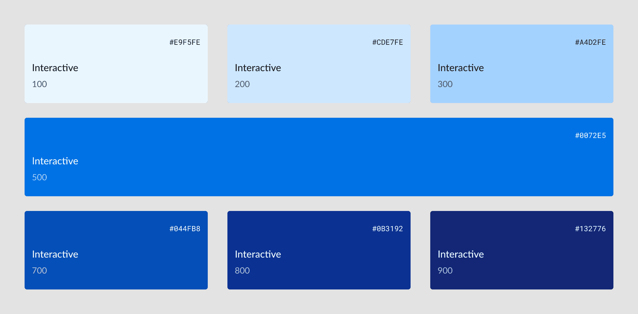 1. Interactive palette